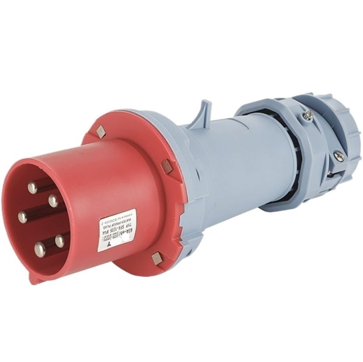 Hzimhnhi One Color 1Pc 63A Industry Waterproof Plug Sfk-033 034 035 | Non-Explosion-Proof | Ip44 Rated | Reliable Electrical Connector(5 Core 63A Sfk 1235)