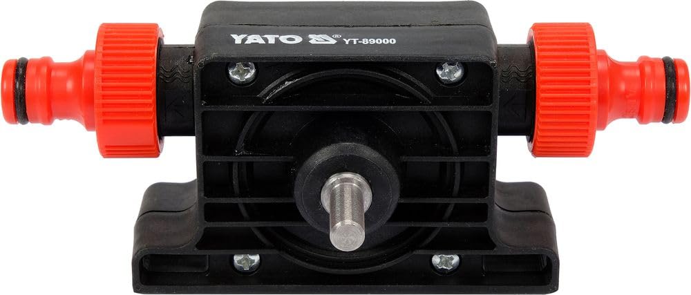 Bohrmaschinenpumpe Umfüllpumpe selbstansaugend Transferpumpe 8 mm Antrieb Mini-Elektrobohrpumpe Pumpe für Bohrmaschine, Diesel, Öl, Flüssigkeit, Wasser