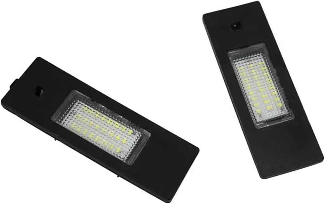 Car Led License Number Plate Light Compatible With BMW 1 6 Z Series E81 E87 F20 F21 E63 E64 M6 F06 F12 F13 E85 E86 E89 Z4 I3 I01 Accessories