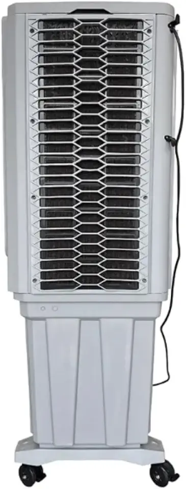 POLO CLIMA Climatizador Portátil, Cinza, 70 Litros, 127V, com Rodízios, Sistema de Ventilação e Resfriamento por Evaporação