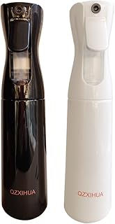 Hair Spray Bottle Empty Plastic Trigger Spray Bottle Refillable Fine Mist Sprayer Bottle 2 Pack 10oz /300ml for Hair Styli...