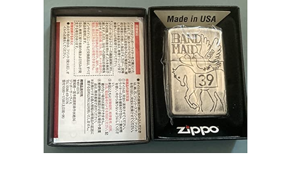 未使用BAND-MAID 小鳩ミク直筆サイン入り写真×本人デザインZippo