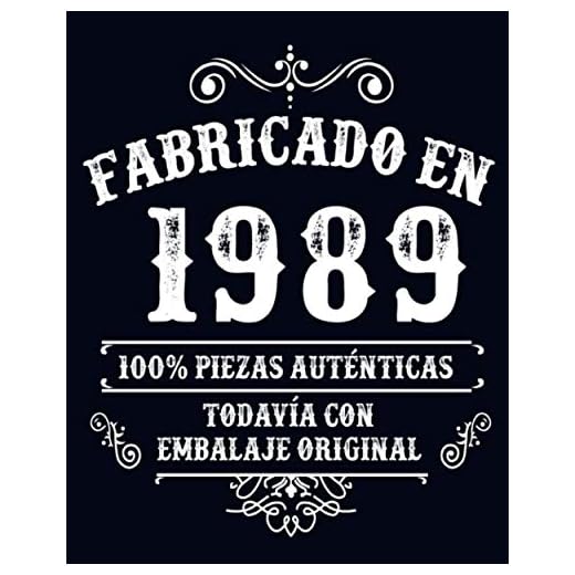 Fabricado en 1989 Todavia Con Embalaje Original: Feliz cumpleaños niña de 32 años escribiendo un diario | Cuaderno en blanco con 120 páginas / 8x10 pulgadas