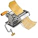 Pasta Maker - Original Design - Noodle Roller Hand Press Machine w/Adjustable Thickness - Washable Aluminum Alloy Rollers & Cutters - Manual Kit Best for Spaghetti, Fettuccini & Lasagna Dough