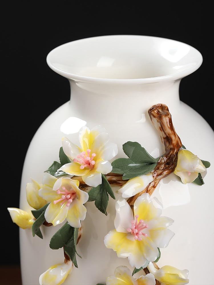 Vasen Wohndeko Porzellan Vase Ornamente Home Wohnzimmer Schlafzimmer Dekoration Desktop Blumenvase