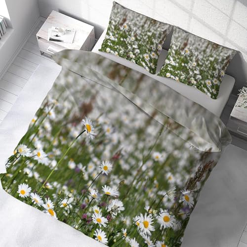 Housse de couette 90x190 douce lavable facilement pour lit d'adolescent