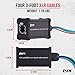 LyxPro XLR Audio and Lighting Snake 4 Channel 3 Pin Multi Network Breakout for Stage and Recording Studio Male - with 3 Feet Cable Connection