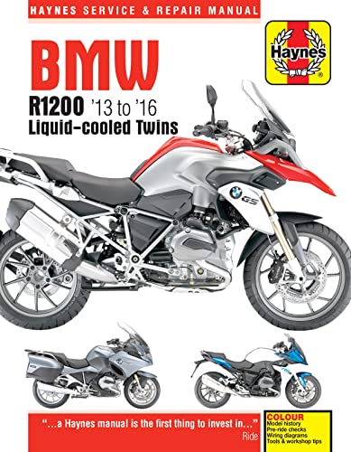BMW R1200 '13 to '16 Liquid cooled Twins (Haynes Service & Repair Manual)