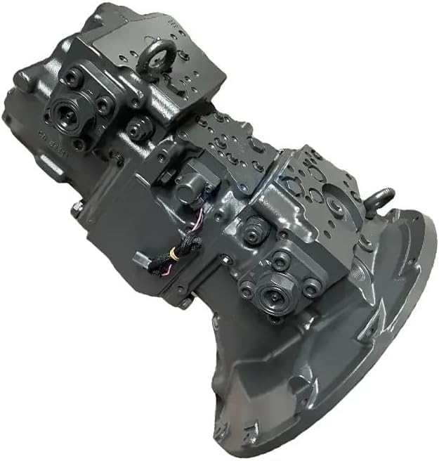ZTUOAUMA Hydraulic Pump Assembly 708-2L-00400, a gray-colored mechanical pump with various ports and mounting points.