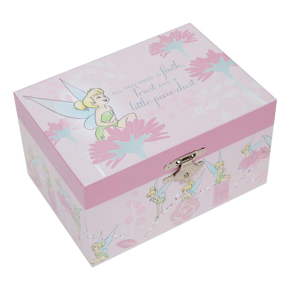 Disney Tinkerbell Jewellery Box Musical Jewellery Box