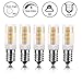 Vlio E14 5W LED Light Bulb 10 Pack, Cool White 6000K, 40W Incandescent Bulb Equivalent, 400LM 52 LED 2835-SMD Light, Not Dimmable, AC110V