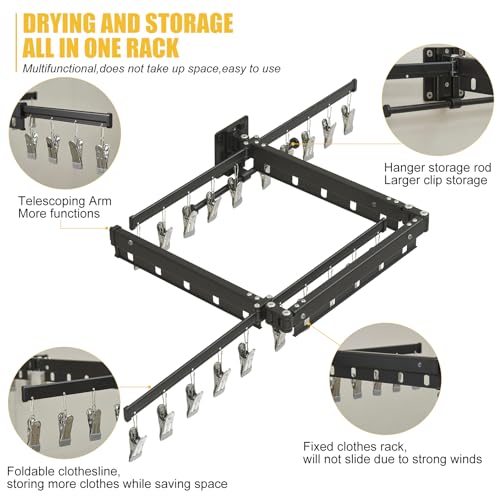 Ahorra 50% en estante de secado plegable BESy para lavandería