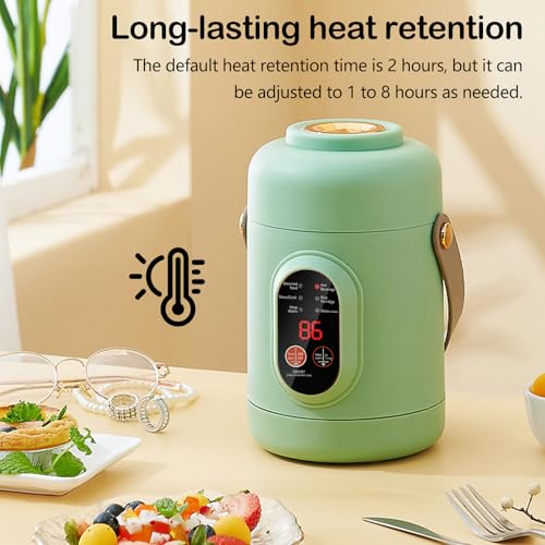 Marmite Electrique, Marmite de Voyage 800ml Cuiseur Ramen Hot Pot Portable Antiadhésif PoêLe Multifonctionnelle pour Faire des Soupes, du Riz, Du Thé, Du Porridge – Image 5