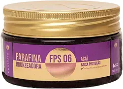 Parafina bronzeador acelerador de bronzeado Duotrato 200g (Açaí)