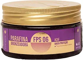 Parafina bronzeador acelerador de bronzeado Duotrato 200g (Açaí)