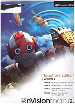 Ring-bound EnVision Math 2.0 Volume 2 Topic 5-8 Book