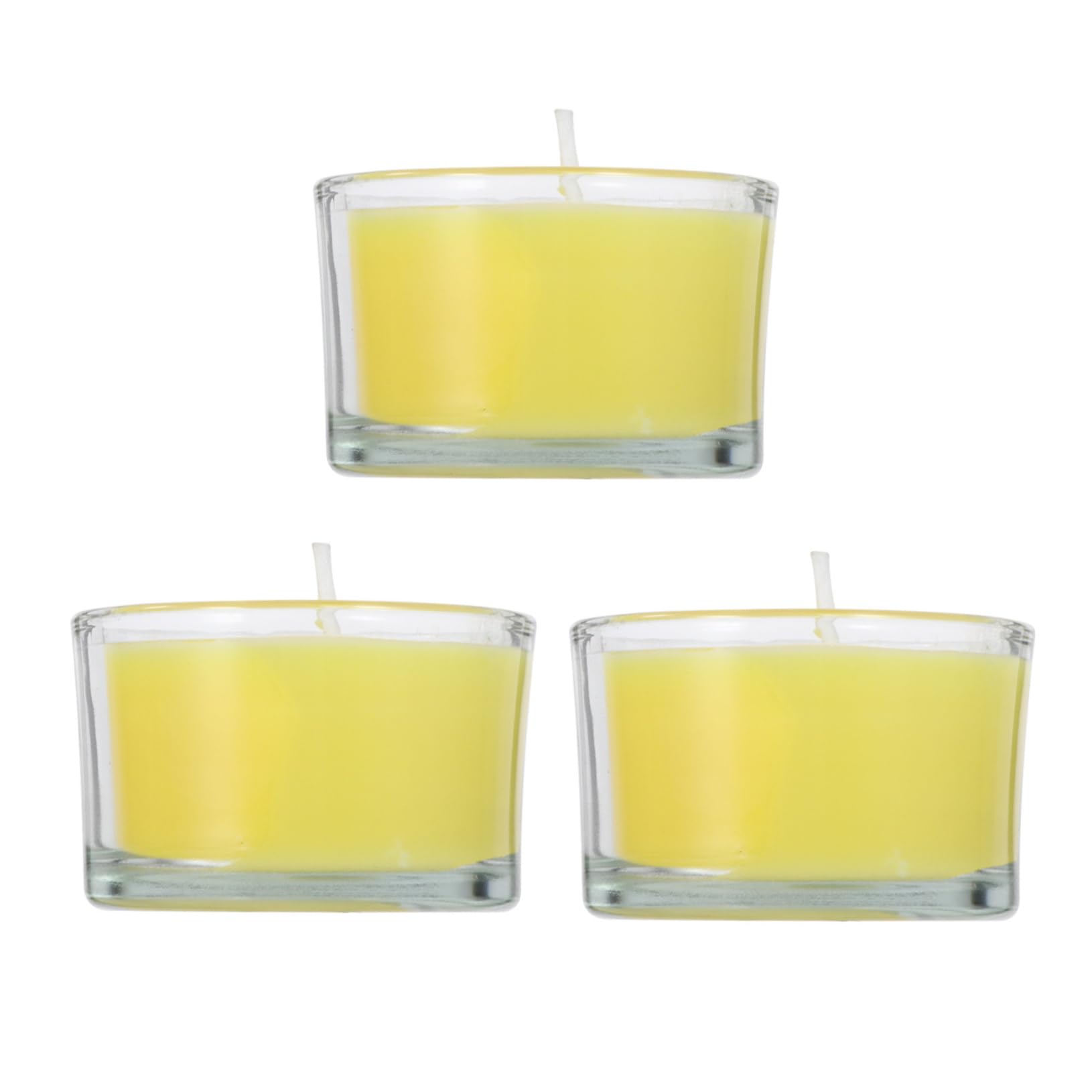 3pezzi Candela Scented Per Casa Candela Antivento Senza Fumi Perfetta Per Yoga Spa e Relax