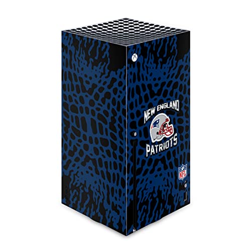 Skin Xbox Series X New England Patriots - Autocollant vinyle NFL Head Case Designs