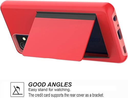 Miniatura 3 de Asuwish Funda compatible con Samsung Galaxy A52 5G4G y protector de pantalla de vidrio templado, accesorios de celda, soporte para tarjetas de