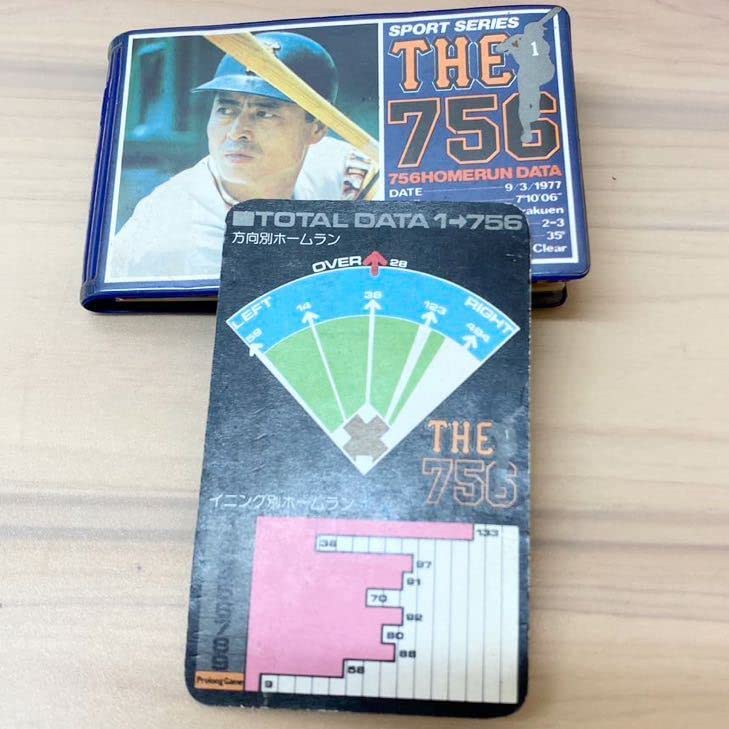 王貞治　756 ホームランデータ　ノート　未使用 Amazon | ！ 王貞治 756 ホームランデータノート プロ野球