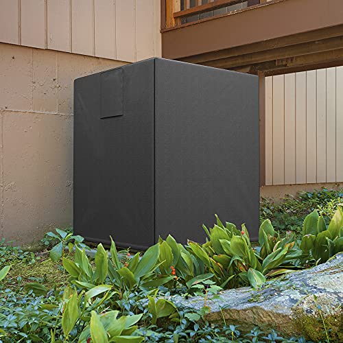 Image of NEAGLORY Air Conditioner Cover for Outside, Durable, Waterproof, Windproof and Snowproof Design, AC Unit Covers Outdoor Fits up to 32X32X36 Inch