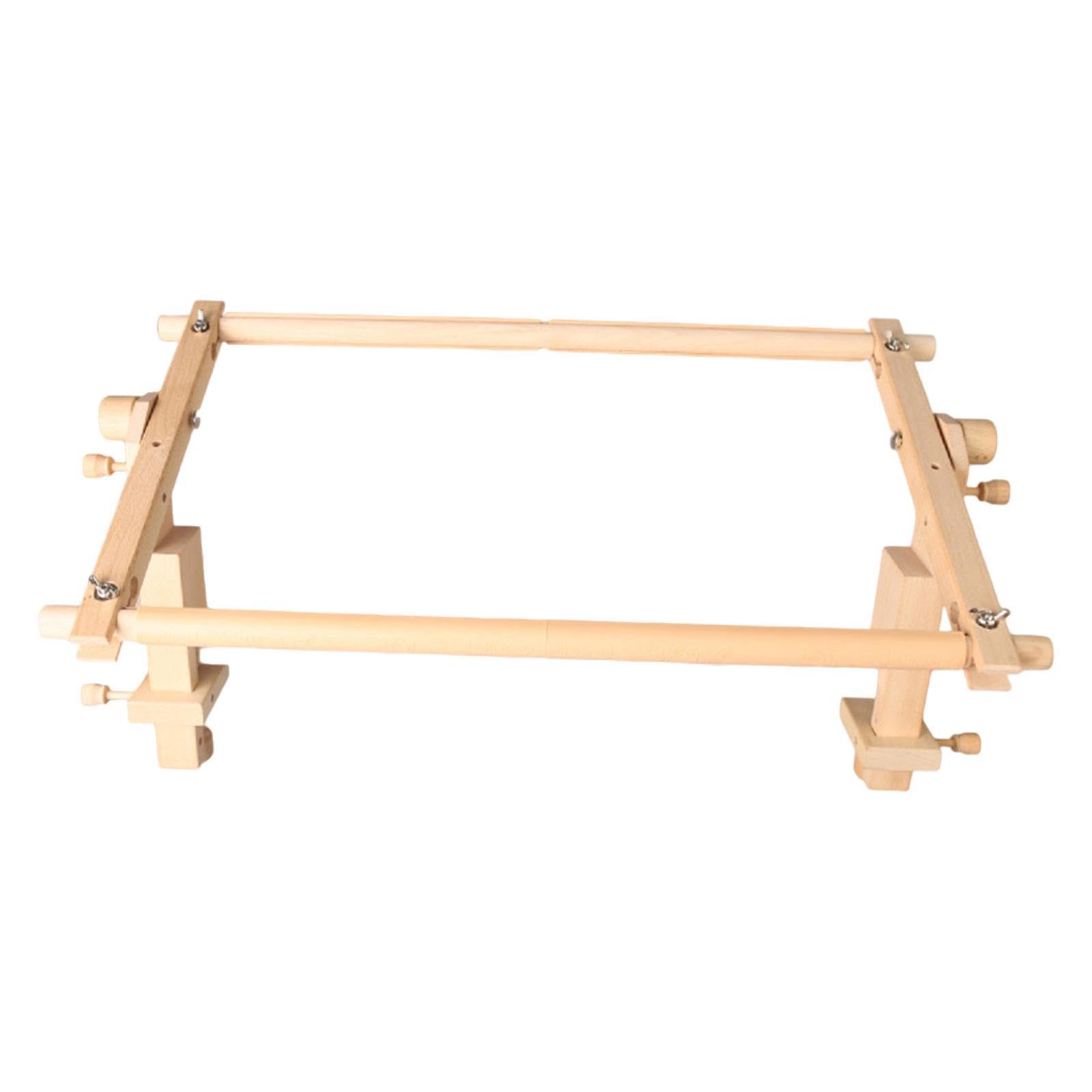 Telaio per quilting in legno, bilanciato per garantire comfort durante la realizzazione di ogni ricamo a punto croce e facile da trasportare (incluso telaio per ricamo).