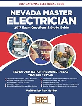 Paperback 2017 Nevada Master Electrician: 2017 National Electrical Code Exam Questions & Study Guide Book