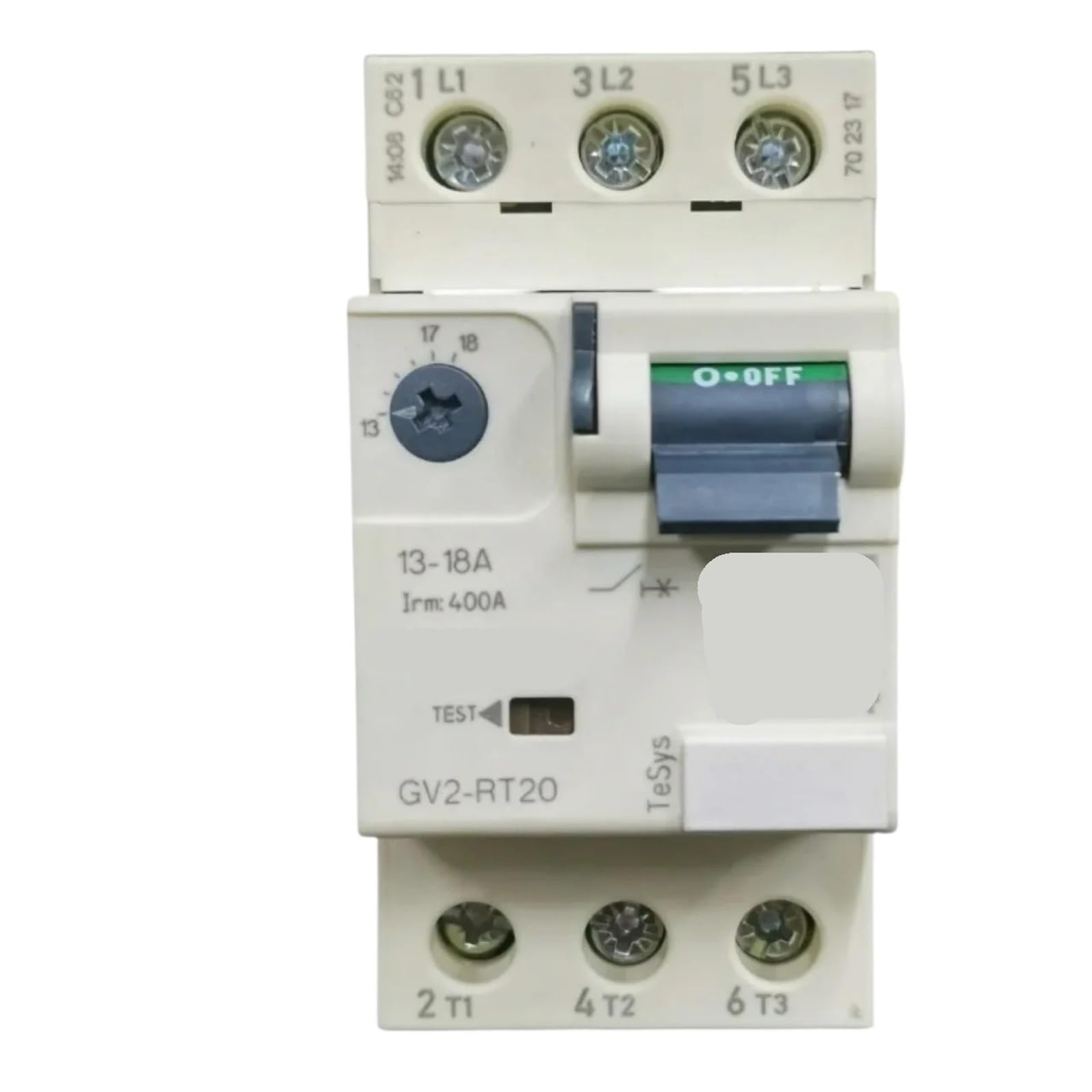 CLBSWYEJK GV2-RT20 GV2RT20 circuit breaker, GV2, 3P, 13-18 A, screw clamp terminals