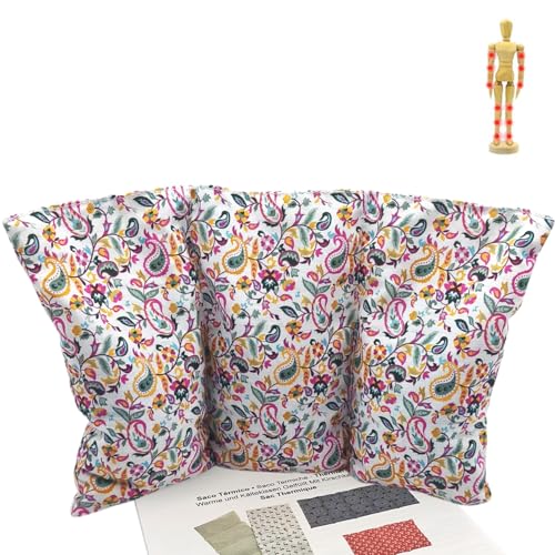 Saco Semillas Microondas Dreams M - Saco termico - bolsa calor microondas - saquito relleno con huesos de cereza - bolsa de calor - tela 100% algodón - 26x16cm