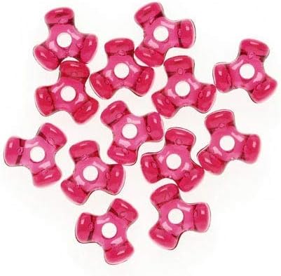 Tri-Beads BEAD TRI CHRISTMAS RED 11MM 1000PK