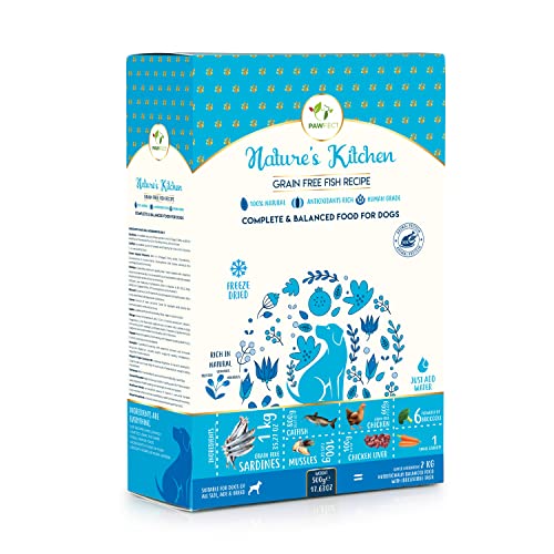 Image of Pawfect Treats Nature'S Kitchen Freeze Dried Dog Food-Fish Recipe (500G),All Life Stages, 1 Count