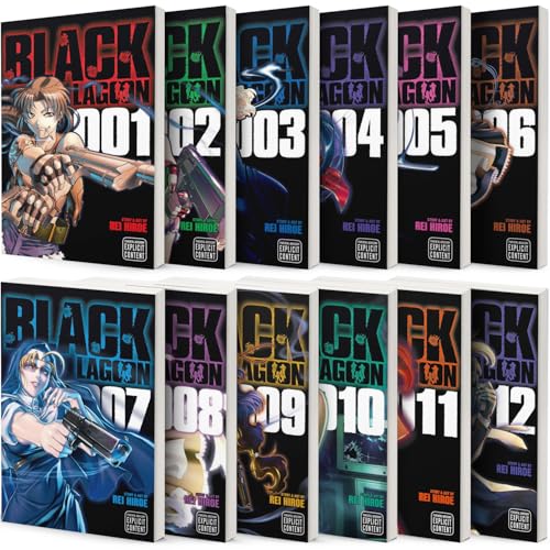 Black Lagoon Manga Set Vol. 1-12 di Rei Hiroe