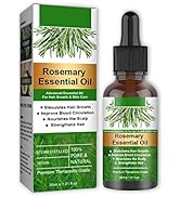 Rosemary Hair Growth Serum, Hair Loss Treatment, Stimulates Hair Growth, Strengthens Hair, Nouris...