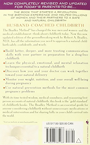 Bantam 9780553385168 Husband-Coached Childbirth (Fifth Edition): The Bradley Method Of Natural Childbirth thumb #1
