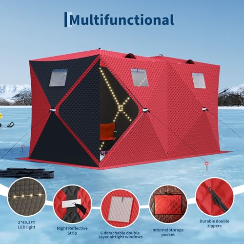 Garvee LED Light Strip Tent