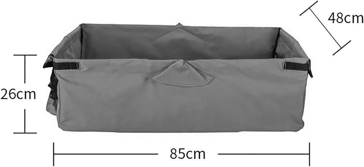 Shopping Trolley Large Handcart Trolley Replacement Bag ，for Outdoor Wheelbarrow Replacement Bag Garden Trailer Replacement Bag 106L (Color : F)