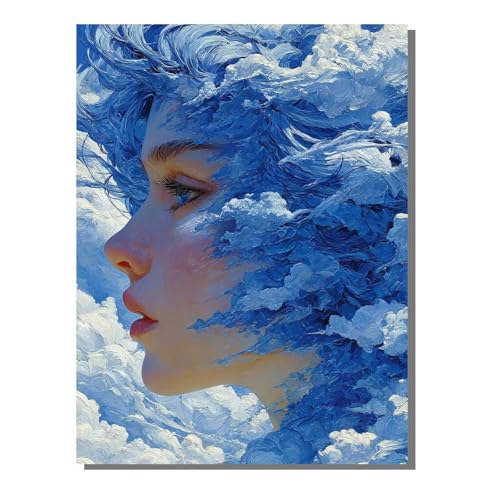 G ۓI hG (t[t) l̎q̂߂̃Mtg ŃyCg SҌ LbgŃyCg fW^G  100x135cm uVƃANG̋Ă܂ DIY Paint by Numbers rO[ C