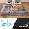 Yiruka Dog Beds for Extra Large Dogs: Orthopedic, Washable, Waterproof