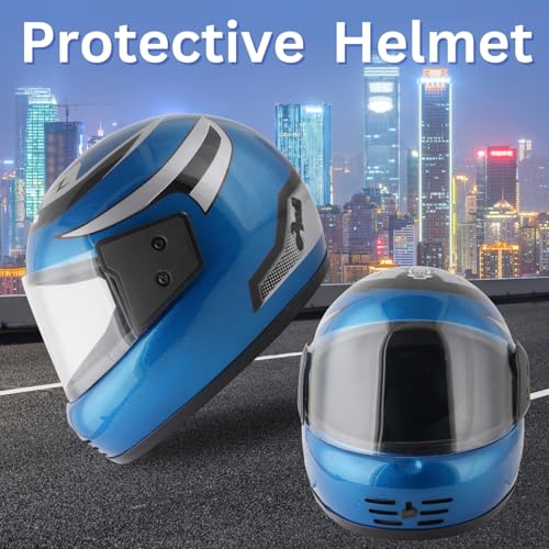 Image of Sage Square Audi Kimi Full Face Helmet | ISI Certified | Clear Visor | Ultra Comfort Inner Padding Extra Comfort & Stylish
