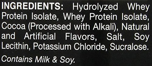 Image of Dymatize ISO 100 Whey Protein Powder with 25g of Hydrolyzed, Chocolate, 1.6 Pound (Pack of 1), 25.6 Ounce