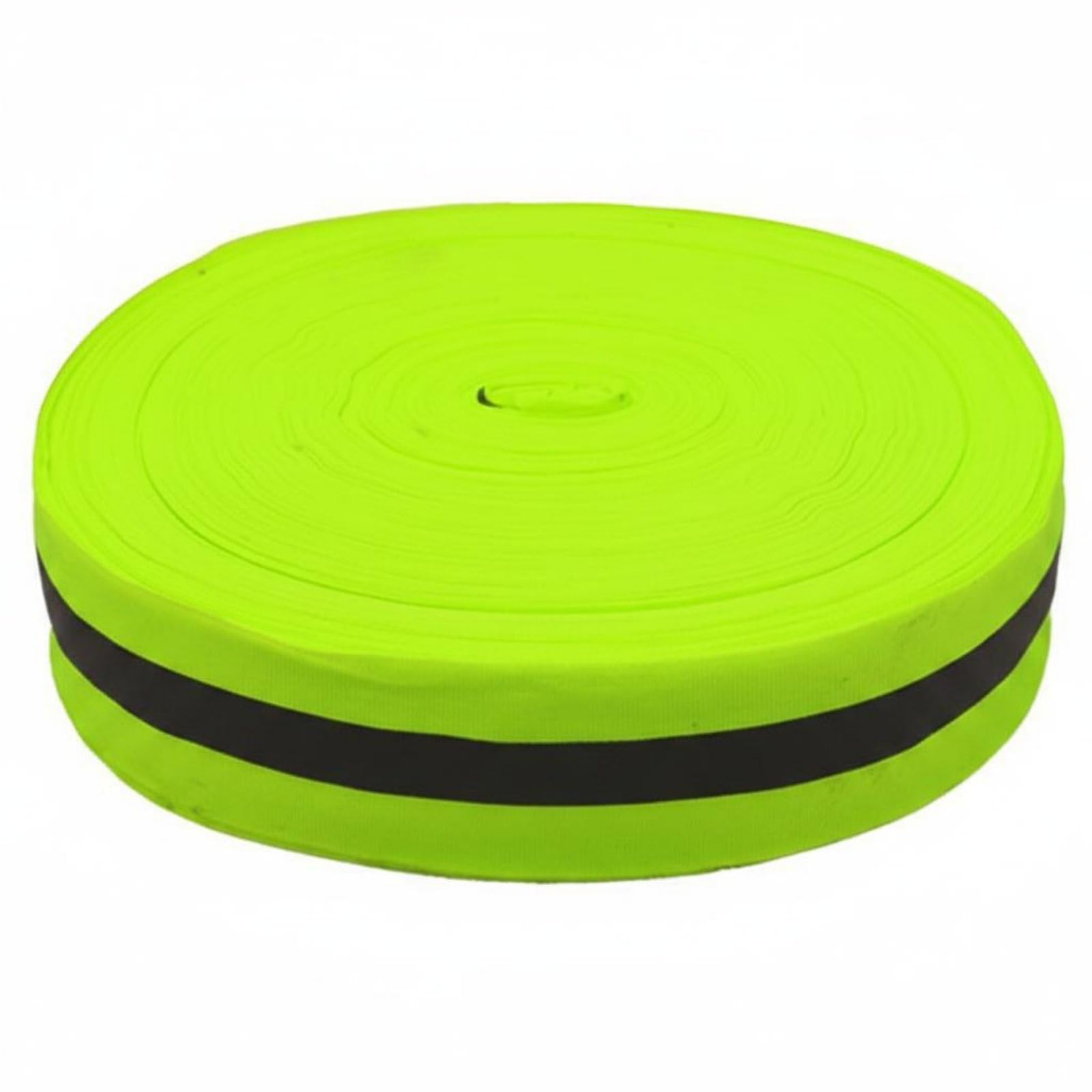 Rotolo di Nastro da Pista in Poliestere Nastro Riflettente Autoadesivo Attrezzatura Sportiva per Eventi Sportivi Scolastici, Verde, Verde