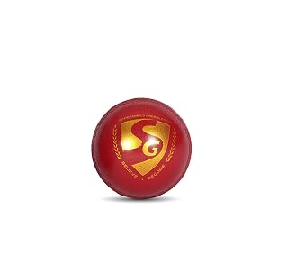 SG Everlast Tec Synthetic Cricket Ball (Red) (Pack of 3)