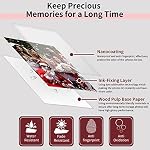 Compatible avec Canon Selphy CP1500 CP1300 Papier et Encre Taille Postcard 4 x 6 po | 3 Encres + 108 Feuilles Glossy KP-108IN Papier Photo Résistant à l'Eau / Empreinte Digitale / Oxydation pour Selphy CP1200 / 1000 / 910 / 900