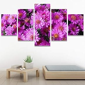 SIGNWIN 5 Panel Canvas Wall Art Modern Art...