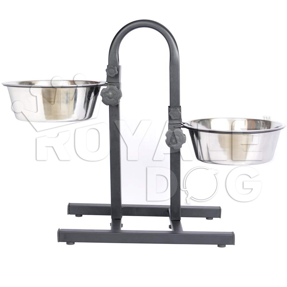 RoyalDog Adjustable Feeding Stand U Type with 2 Bowls (2800 ML) (B07FKS3P5G) Amazon Price History, Amazon Price Tracker