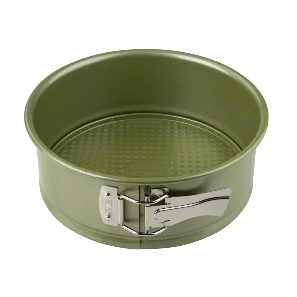 Zenker 9980950 Set 3 Springformen, Green Vision, Springform, rund, grün, umweltfreundlich, antihaftbeschichtet, ILAG, Carnaubawachs, Durchmesser 20 cm + 24 cm + 26 cm