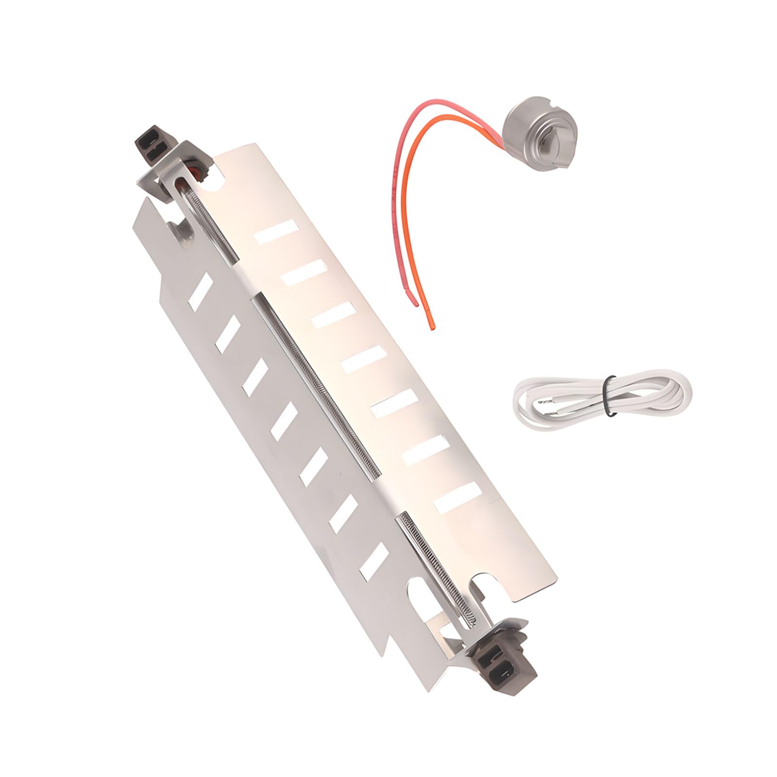Kalttoy Full Refrigerator Defrost Assembly WR51X10055 Contains Heating Part Temperature Monitor and Thermostat for Efficient Ice Removal