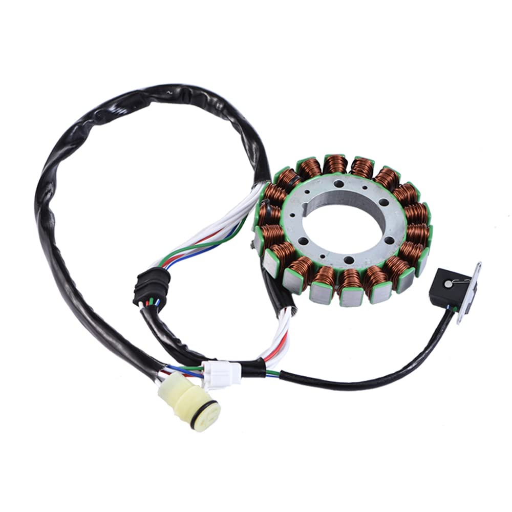 KARSEE Magneto Stator Compatible with Yamaha RHINO 660 Yamaha Grizzly 660 Yfm660 Yfm 660 2004-2007 5GH-81410-00-00, 5KM-81410-00-00, 5UH-81410-00-00, 5KM-81410-01-00, 5ND-81410-00-00