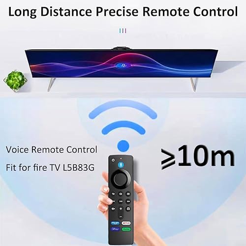 Miniatura 5 de Control remoto por voz de 3 generación L5B83G Stick TV, compatible con Smart TV de 23 generación, apto para televisores Cube de 1