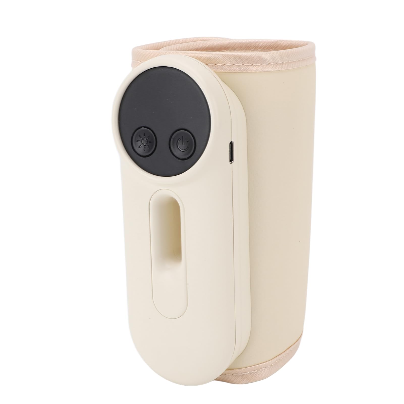 Portable Baby Bottle Heater, Fast Milk Warmer with Timer, Constant Temperature for Breastmilk & Formula, Rechargeable, Universal Sleeve, Silent Heating, Fits All Bottles